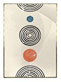 Shop365 Şekiller Desenler Çizgiler Modern Tasarım Tablo Çerçeveli P-003337