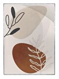 Shop365 Doğa Sanatsal Çizimler Modern Tablo Çerçeveli P-004063