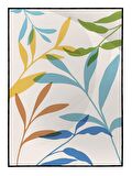 Shop365 Doğa Sanatsal Çizimler Modern Tablo Çerçeveli P-004130