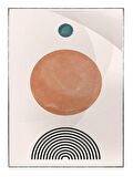 Shop365 Şekiller Desenler Çizgiler Modern Tasarım Tablo Çerçeveli P-004201