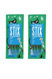 Schesir Stix Ton Balıklı Krema Kedi Sıvı Ödülü 6 X 15 Gr. 2 Li Paket