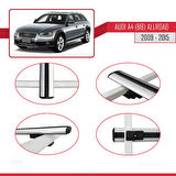 A4 (B8) Allroad 2009-2015 Arası ile Uyumlu BASIC Model Ara Atkı Tavan Barı Gri 2 Adet