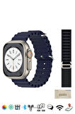 DT Ultra 2 WiFi/Navigasyon/Mesaj Yanıtlama/Uygulama Market Destekli 4G Android Watch 10 Akıllı Saat