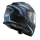 LS2 STORM 2 RACER MAT MAVİ KASK