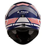 Ls2 Storm 2 Dodger Beyaz-Navy Mavi Kask L