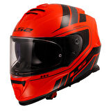 LS2 STORM 2 FIST MAT TURUNCU-SİYAH KASK