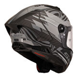 LS2 THUNDER KARBON GP AERO POLAR SİYAH KASK