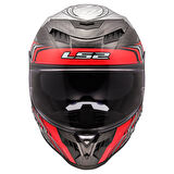 LS2 DRAGON KARBON ENTHUM KIRMIZI KASK