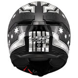 LS2 STREAM 2 GALDAM SİYAH-BEYAZ KASK