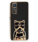 Gpack Xiaomi Redmi Note 11 Kılıf Kamera Korumalı Köpek Desenli Standlı Silikon