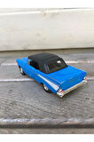 Welly 1957 Chevrolet Bel Air Diecast Metal Araba Model Araba Oyuncak Araba Çek Bırak Araba 12 Cm