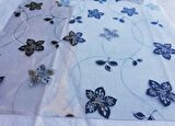ŞEFFAF DESENLİ  100cm x 130cm MASA ÖRTÜSÜ 1.7mm KALIN PVC KAYMAZ MASA ÖRTÜSÜ