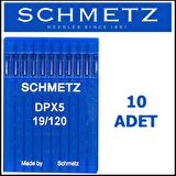 Schmetz Dpx5 Ses Serv 7 Düz Makina İğne 19/120 Numara
