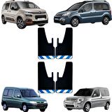 Citröen Berlingo Mavi-Beyaz Fosforlu 4'lü Paçalık Çamurluk Tozluk CIT0FX01403