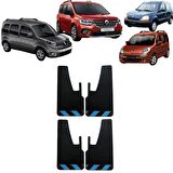 Renault Kangoo Bordo-Mavi Fosforlu 4'lü Paçalık Çamurluk Tozluk REN0FX02704