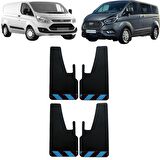 Ford Transit Tourneo Custom Bordo-Mavi Fosforlu 4'lü Paçalık Çamurluk Tozluk FRD0FX02804