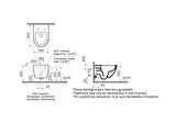 VitrA Sento 7748B083-0559 Rim-ex Asma Klozet, 54 cm, Mat Siyah