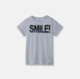 Smile Pullu Erkek Çocuk Tişört