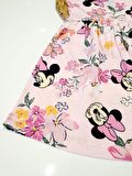Minnie Kız Çocuk Penye Askılı Elbise