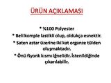 Beli Fiyonklu Kız Çocuk Tütü Etek