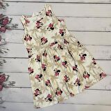 Minnie Askılı Kız Çocuk Elbise