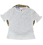 Büzgü Kol Kız Çocuk Bluz