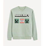 Minecraft Çocuk Sweatshirt