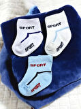 Sport Erkek Bebek Çorap Set - 3lü 