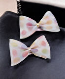 Puantiyeli Kız Çocuk Toka