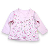 Çicek Desenli Kız Bebek Takım ST08528