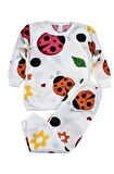 Uğur Böcekli Kız Bebek Pijama Takım