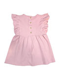 Kolu Fırfırlı Kız Çocuk Elbise