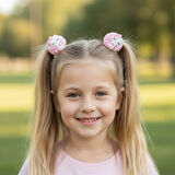 Hello Kity Peluş Lastikli Kız Çocuk Toka Set 2li