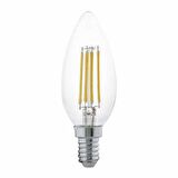 Led Ampül E14 Duylu 6W Ampül 2700 Kelvin 3 Adet