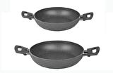 Mehtap Granit Sahan Seti 18 CM ve 20 CM