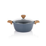 Schafer Seramik Derin Tencere 20 CM Yanmaz Yapışmaz Yüzey