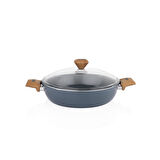 Seramik Tencere Tava Seti 24 CM Sc ha fer