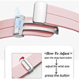 Gpack Xiaomi Mibro Watch Lite 2 Kordon Silikon Mıknatıslı Ayarlanabilir HS19
