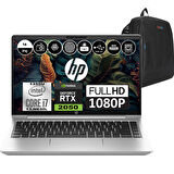 Hp Probook 440 G10 Intel Core I7 1355U 64GB 512GB SSD RTX2050-4GB Windows 11 Pro 14" FHD Taşınabilir Bilgisayar 8A569EAP10 + Weblegelsin Çanta