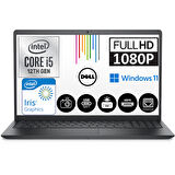 Dell Vostro 3520 Intel Core I5-1235U 32GB 1TB SSD 15.6" Fhd Windows 11 Home Taşınabilir Bilgisayar N1235VN3520EMEAWH11 + Zetta Çanta