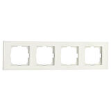 4 Adet Ovivo Grano Beyaz Dörtlü Çerçeve