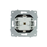 20 Adet Ovivo Grano Beyaz Topraklı Priz ÇERÇEVE HARİÇTİR