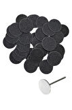 15 Mm Pododisk Başlığı Ve 50 Adet Disk Zımpara 240 Grit Seçenekleriyle Manikür & Pedikür