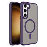 Gpack Samsung Galaxy S23 Kılıf Flet Wireless Şarj Özellikli Mat Arka Yüzey