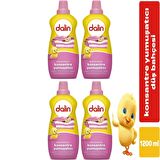 Dalin Yumuşatıcı Konsantre Düş Bahçesi 1200Ml x4:200 Yıkama