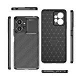 Gpack Xiaomi Redmi Note 12 4G Kılıf Negro Silikon Karbon Kamera KorumalıNano Glass