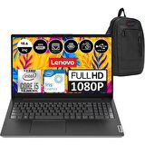 Lenovo V15 G3 Iap Intel Core I5-1235U 16GB 512GB SSD 15.6" Freedos Fhd Dizüstü Bilgisayar 82TT00HDTRF06 + Zetta Çanta