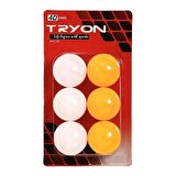 Tryon Masa Tenisi Topu 6 Lı Mtt-20