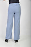 SORALLİNE KADIN PANTOLON YAZLIK  1699 AEROBİN KUMAŞ MAVİ
