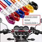 Motosiklet Gidon Barı Ayarlanabilir Dengeleyici Ara Bar Sarı Renk 22 Mm Gİdon -Arasmoto